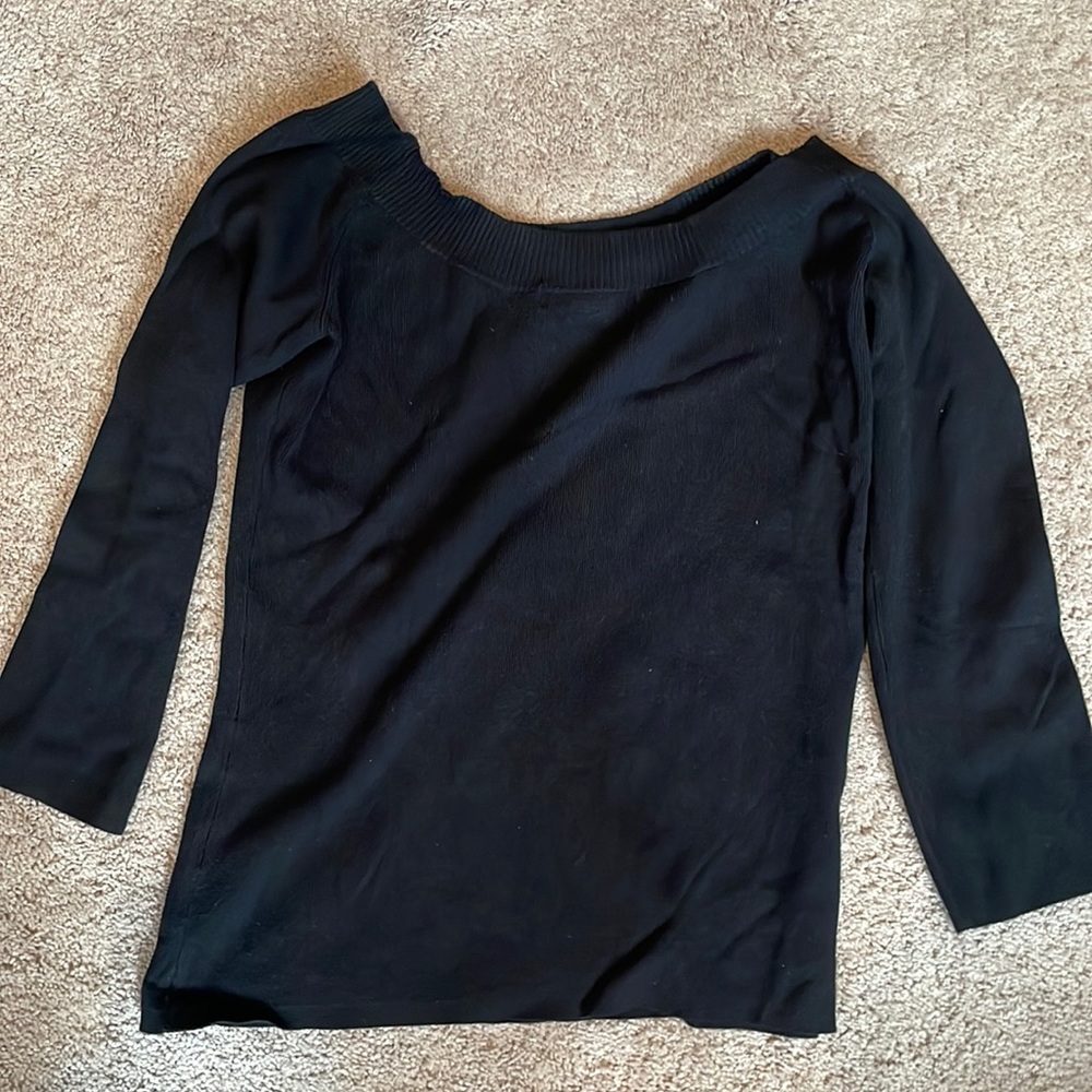Off shoulder sweater